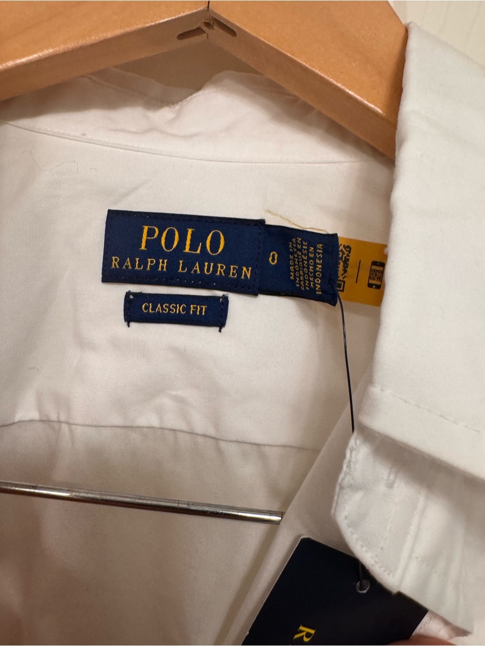 Polo by Ralph Lauren White Long-Sleeve Button-Down Shirt - Picture 5 of 6